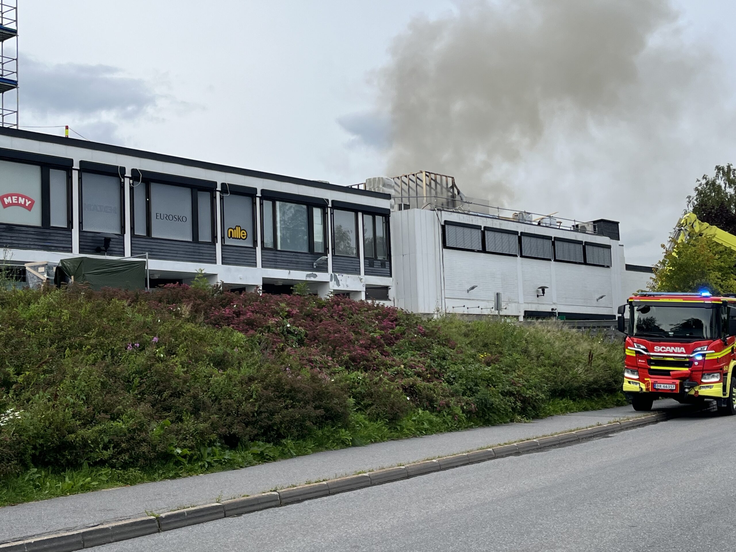 Skulle bli splitter nytt – Brannen feide vekk planene!